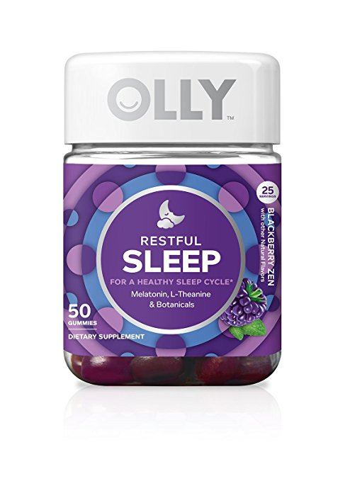 最好的成人胶粘 -  olly休闲睡眠胶粘剂补充剂