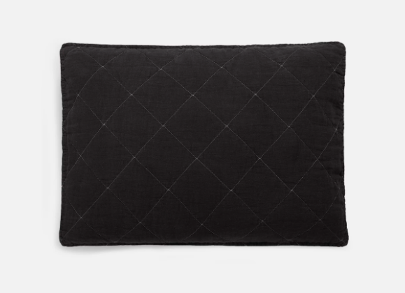 最好的亚麻枕套 -  Brooklinen Linen Quilted Sham