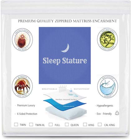 最佳冷却床垫封装 - 睡眠身材床垫床垫